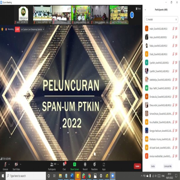 Siswa/i MA Laboratorium UIN SU Medan, Siap Bersaing di SPAN-PTKIN 2022